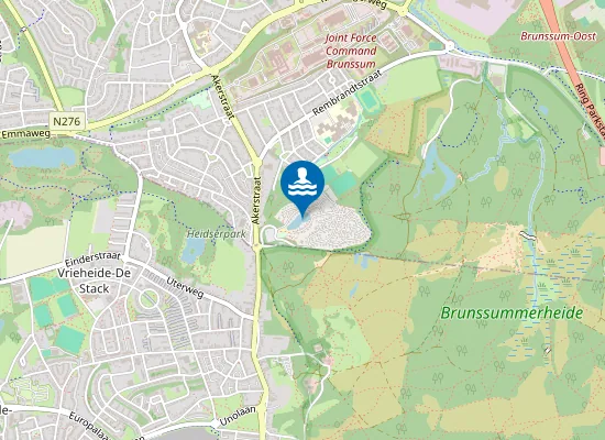 Map of NATUURBAD DE ZEEKOELEN