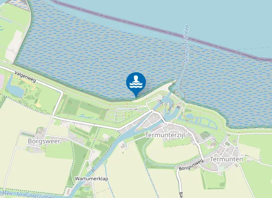 Map of ZEESTRAND TERMUNTEN