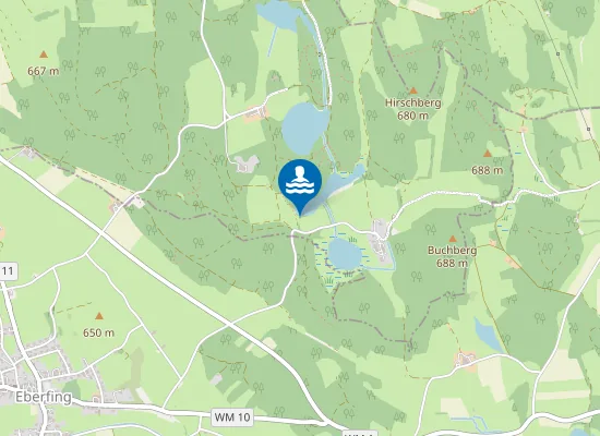 Map of MITTERLACHE WEILHEIM SUEDSEITE