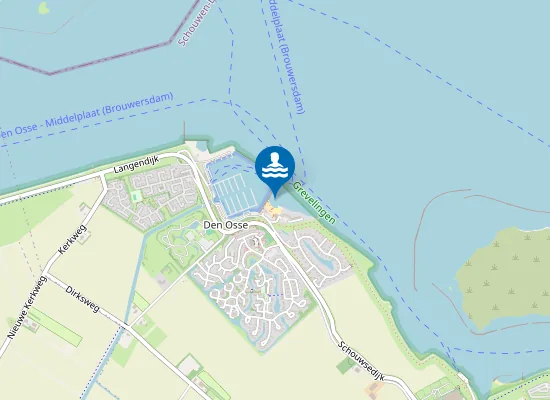 Map of DEN OSSE BADSTRAND