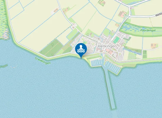 Map of HERKINGEN BADSTRAND