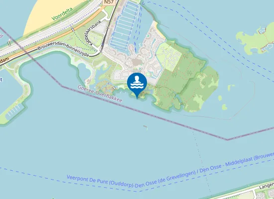 Map of KABBELAARSBANK GREVELINGEN