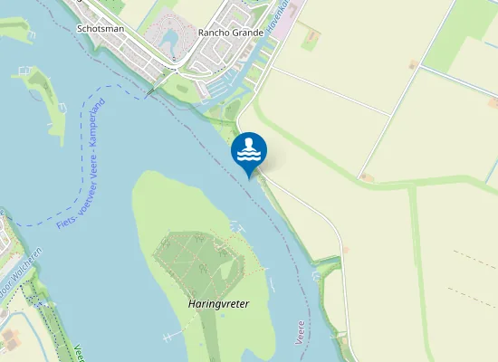 Map of KAMPERLAND SINT FELIXWEG BADSTRAND