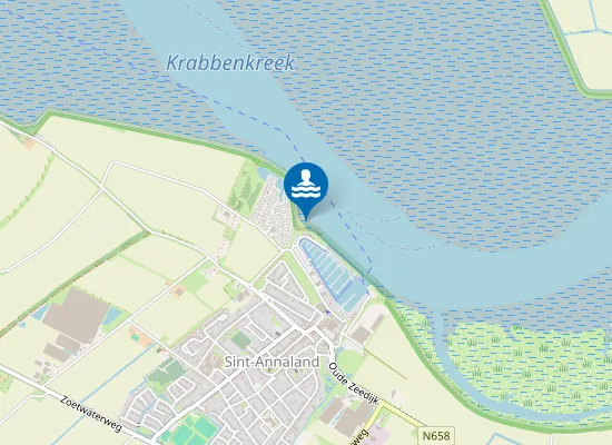 Map of SINT ANNALAND BADSTRAND