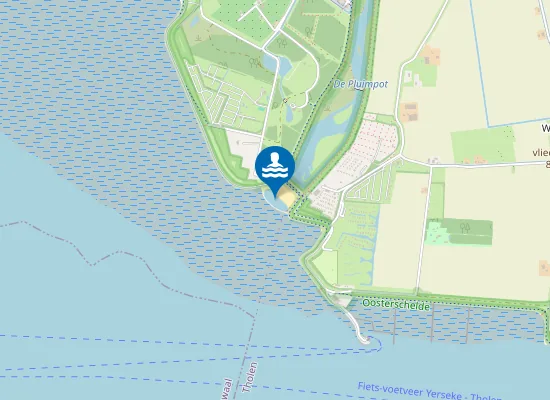 Map of SINT MAARTENSDIJK MUIEPOLDER BADSTRAND