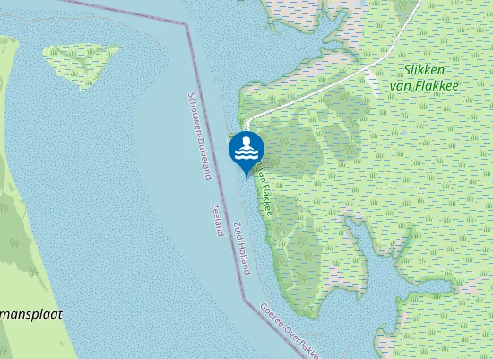 Map of SLIKKEN VAN FLAKKEE