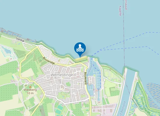 Map of WEMELDINGE BADSTRAND