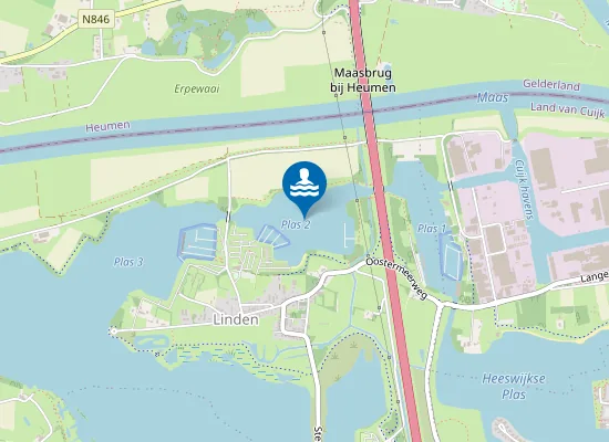 Map of KRAAIJENBERGSE PLAS 2