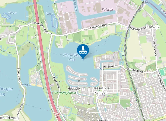 Map of HEESWIJKSE KAMPEN