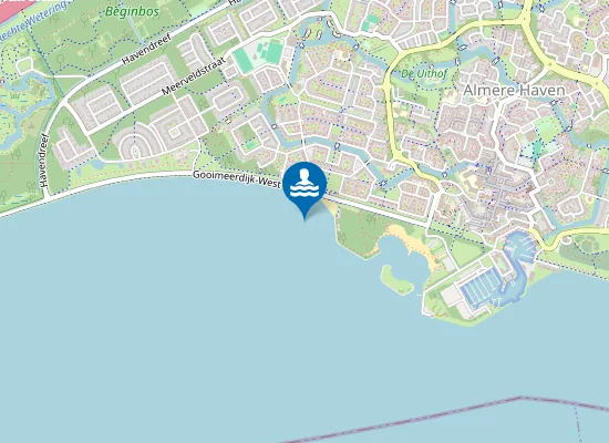 Map of SURFSTRAND ALMERE