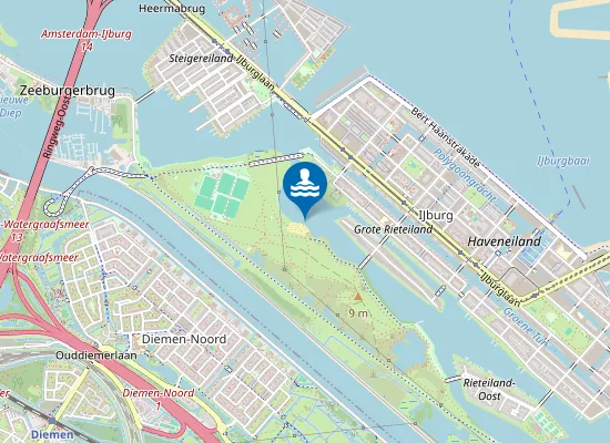 Map of STRAND DIEMERPARK