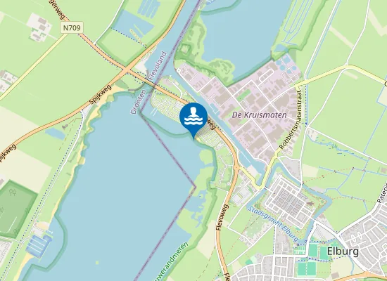 Map of RECREATIEOORD VELUWE STRANDBAD