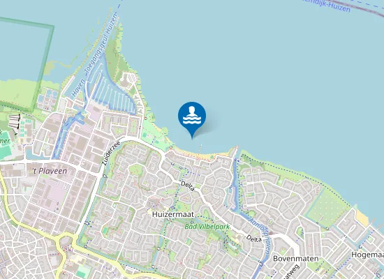 Map of STRAND GOOIERHOOFD-ZOMERKADE