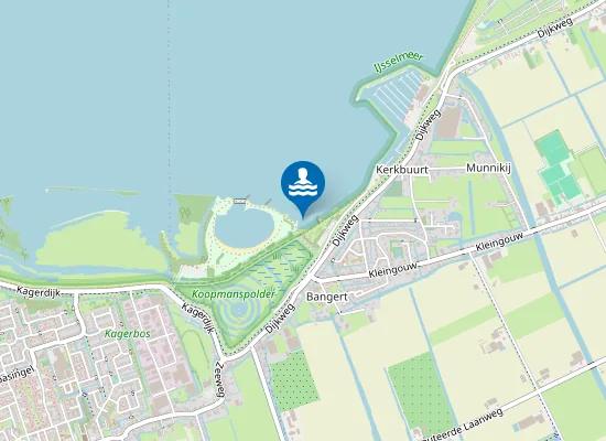 Map of Andijk Zwemstrand