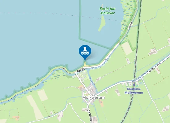 Map of MOLKWERUM, MOLKWERUM
