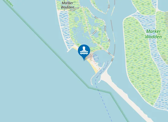 Map of HAVENSTRAND MARKERWADDEN