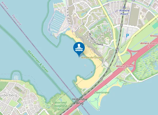 Map of Almeerderstrand