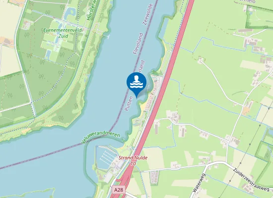 Map of STRAND NULDE NOORD