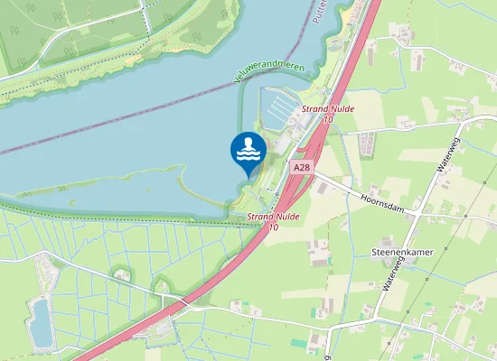 Map of STRAND NULDE ZUID