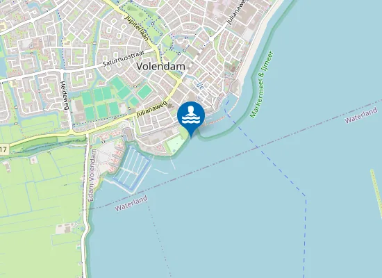 Map of SLOBBELAND, VOLENDAM