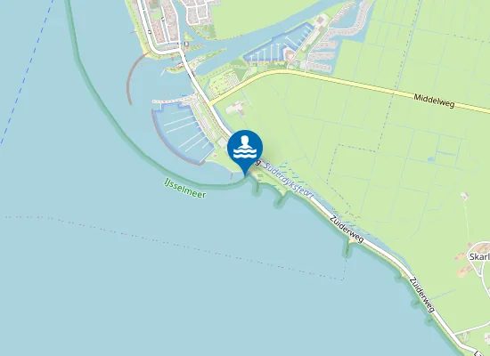 Map of IT SUDERSTRAND, STAVOREN