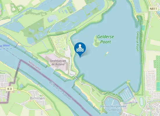 Map of WATERSPORTCENTRUM DE BIJLAND
