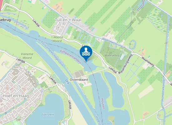 Map of TULL EN 'T WAAL OOST