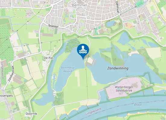 Map of Bemmelse Waard