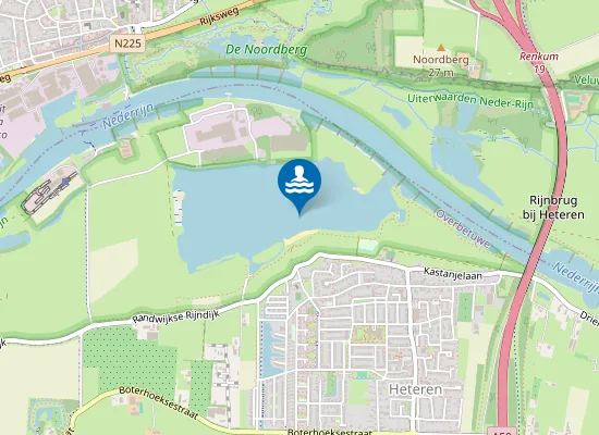 Map of HETERSCHE WAARDEN