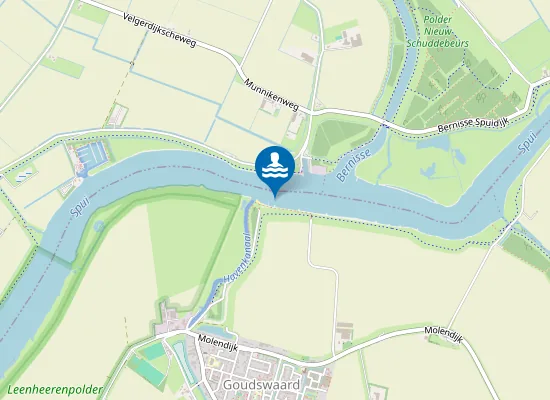 Map of SPUI GOUDSWAARD