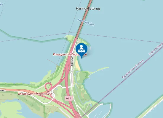 Map of RECREATIETERREIN HELLEGATSPLEIN