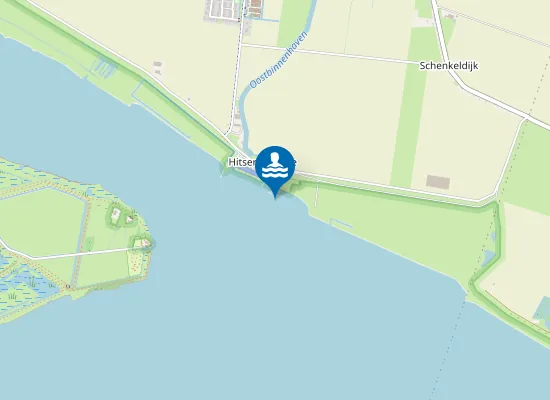 Map of HITSERTSEKADE ZUID-BEIJERLAND