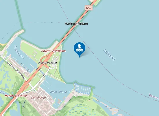 Map of RECREATIETERREIN RWS STELLENDAM