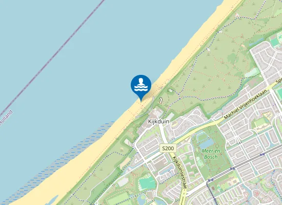 Map of DEN HAAG KIJKDUIN