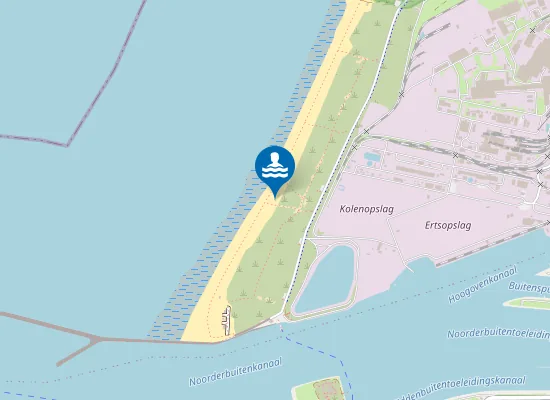 Map of STRAND NOORDPIER, VELSEN