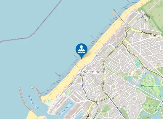 Map of SCHEVENINGEN NOORDERSTRAND