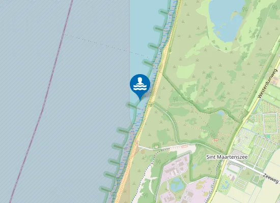 Map of SINT MAARTENSZEE