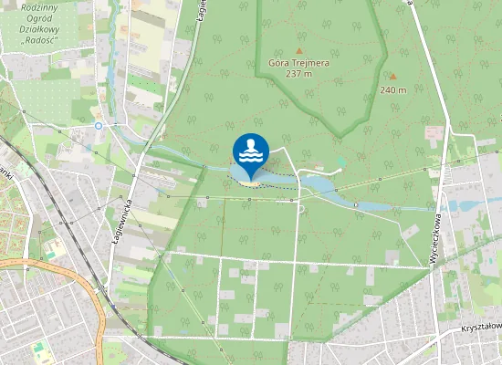 Map of KĄPIELISKO ARTURÓWEK