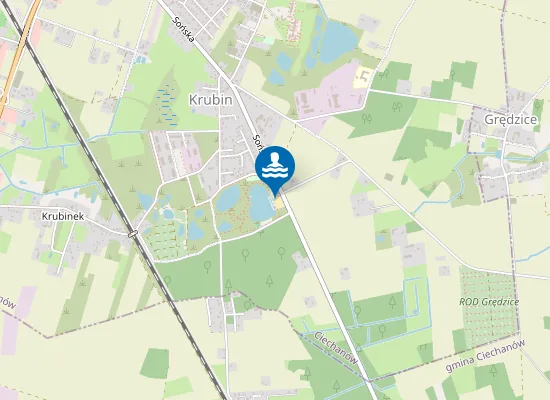 Map of KĄPIELISKO KRUBIN