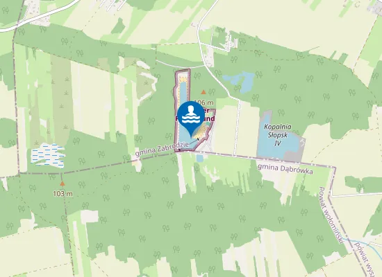 Map of Kąpielisko nr 3-Summer Playground East 2