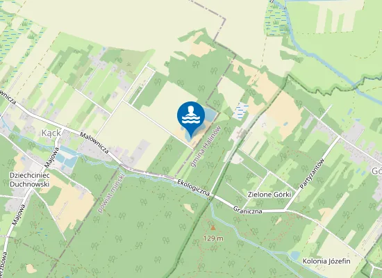 Map of Kąpielisko w Kącku