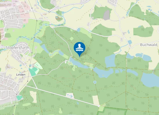 Map of WALDBAD LANGER TEICH SELB