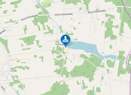 Map of KĄPIELISKO W RADGOSZCZY - NAROŻNIKACH