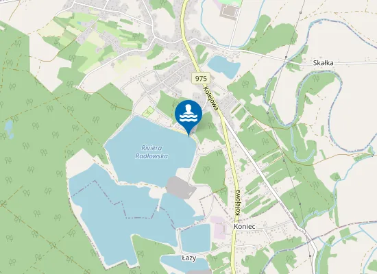 Map of Riviera Radłowska