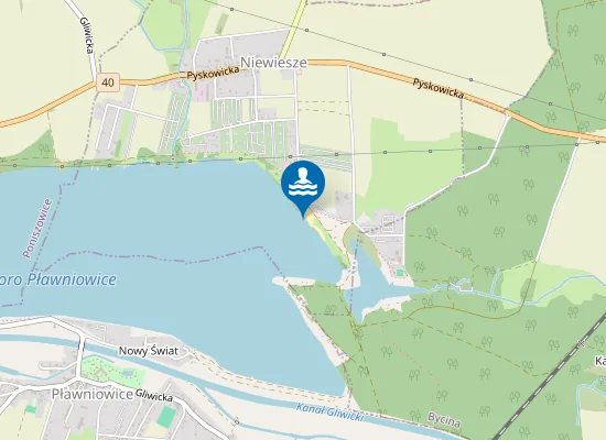 Map of SŁONECZNA PLAŻA