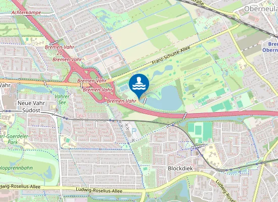 Map of Achterdieksee