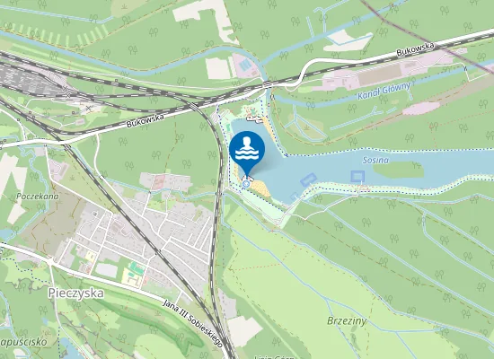 Map of Plaża nad Sosiną 2