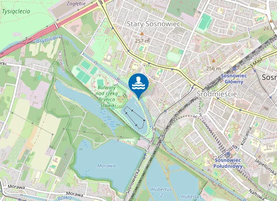 Map of STAWIKI SOSNOWIEC UL. KRESOWA