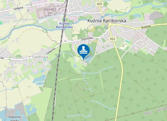 Map of Gminne Kąpielisko Wodnik