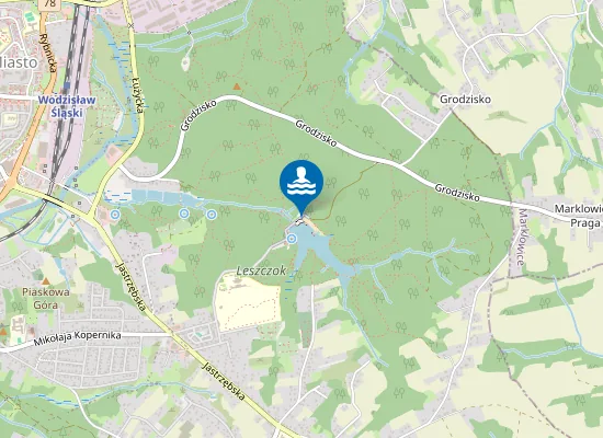 Map of Kąpielisko Balaton